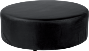 Pouf Dalton rond dia 120 - noir