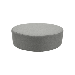 Pouf Tweed rond