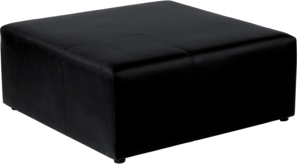 Pouf Dalton carré L100 - noir