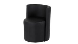 Chauffeuse rondo Dalton - noir