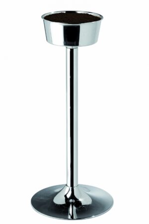 Cendrier inox sur pied