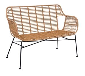 Banquette Rotin by K
