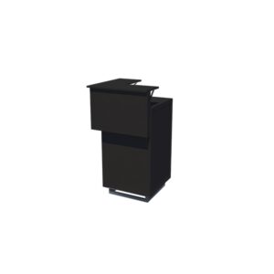 Comptoir d'angle Up H110 50x50