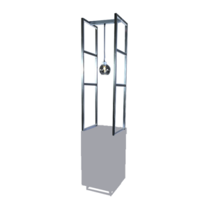 Echelles et lampe globe Up L50