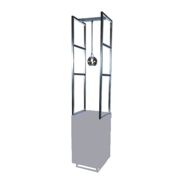 Echelles et lampe globe Up L50