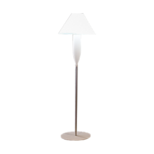 Luminaire Bonheur - blanc & chrome