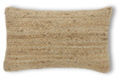 Coussin Jutta 30x50 - beige naturel