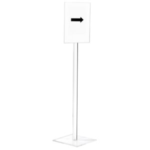 Panneau guidage plexi