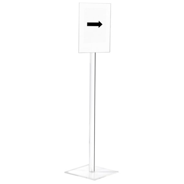 Panneau guidage plexi