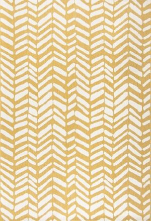Tapis Chevron 200x290 cm - jaune