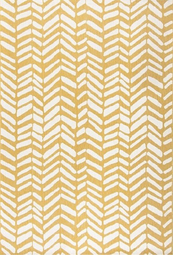 Tapis Chevron 200x290 cm - jaune