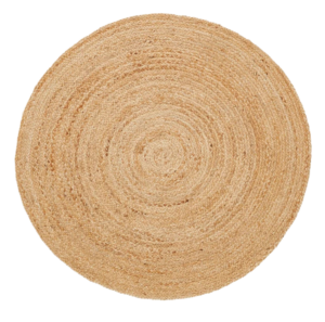 Tapis rond Jutta Ø160 cm - beige naturel