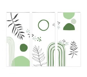 Visuel mural - Organik Tryptique